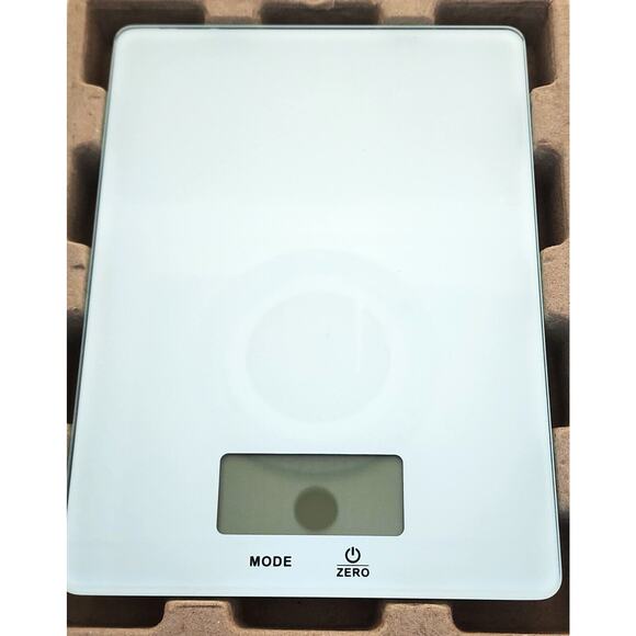 FOOD SCALE-REAL APPEAL-Flat Countertop-Multi Weigh Modes-On/Off Button-Battery - Picture 5 of 14